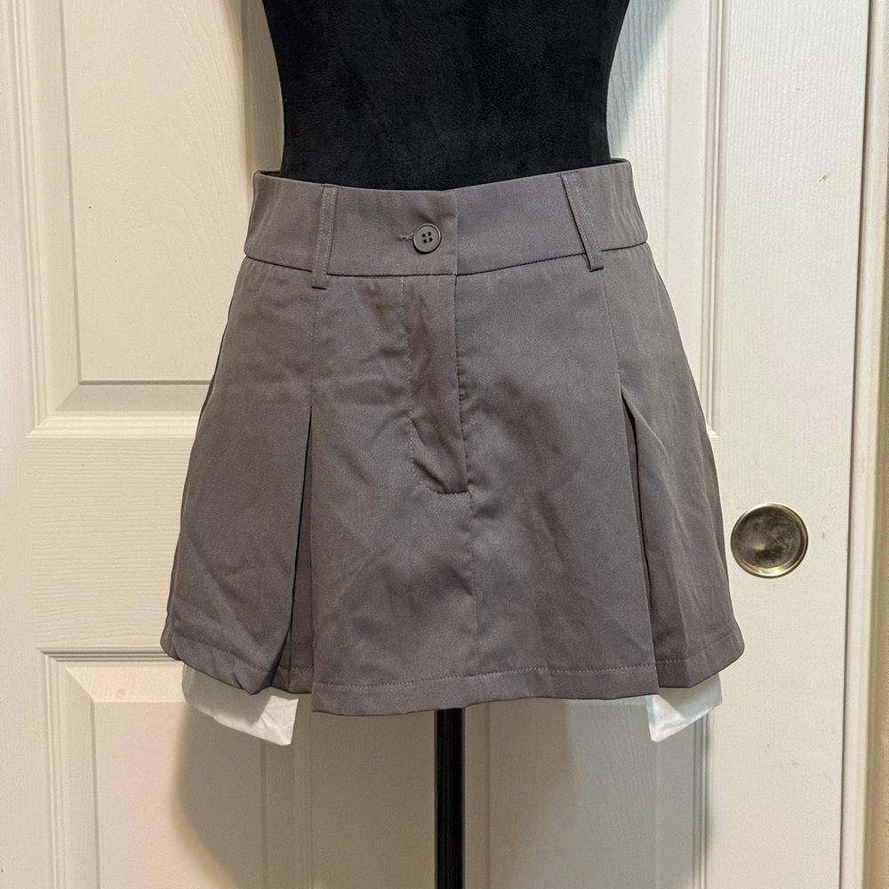 SHEIN Elegant Gray Fabric